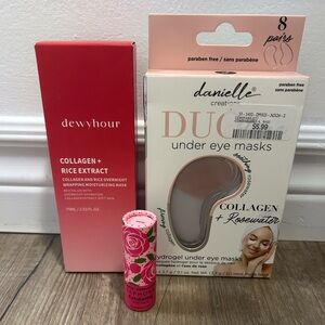 Dewyhour Collagen + Rice Extract Moisturizing Mask